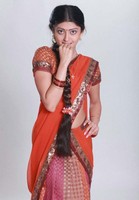 Pranitha Half Saree Photos
